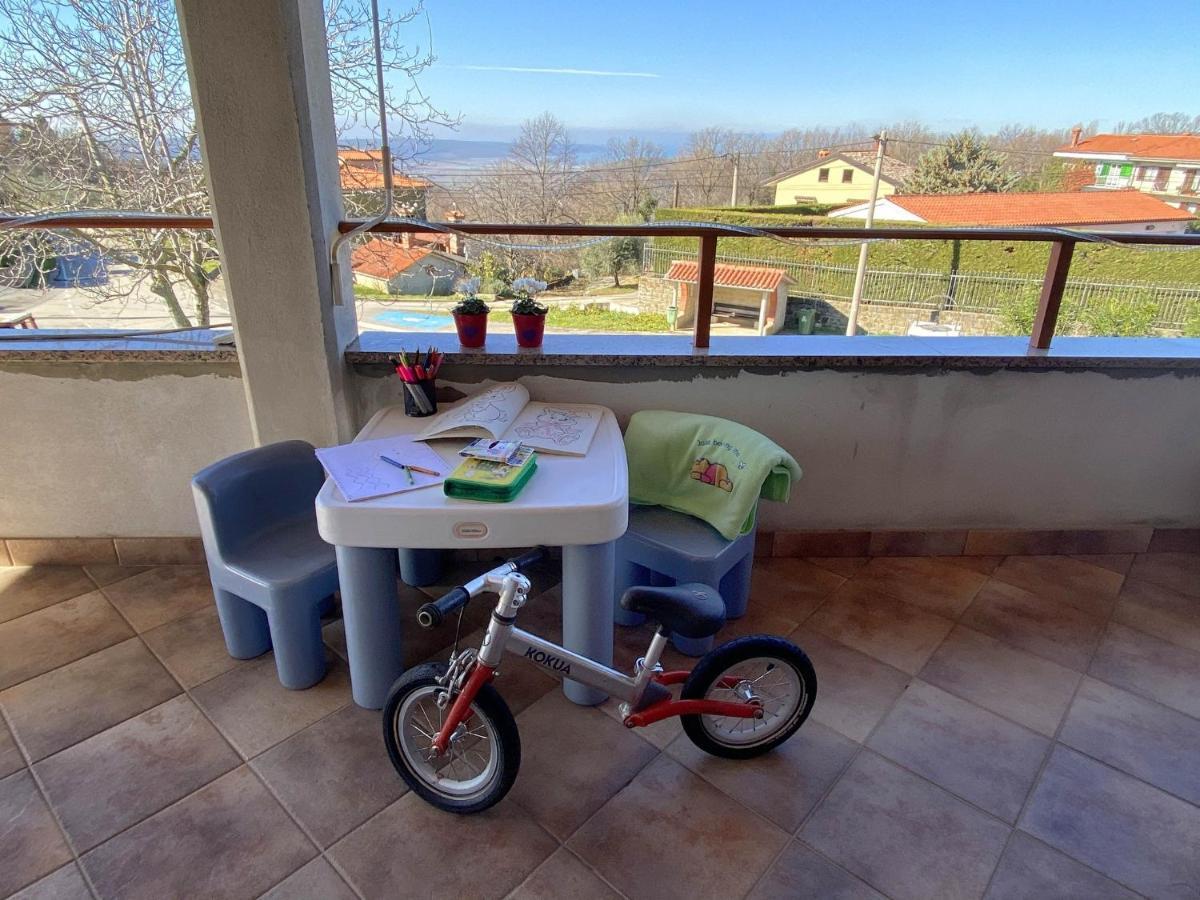 Sea View Istrian Countryside Apartment - Rota Dragonja Eksteriør bilde