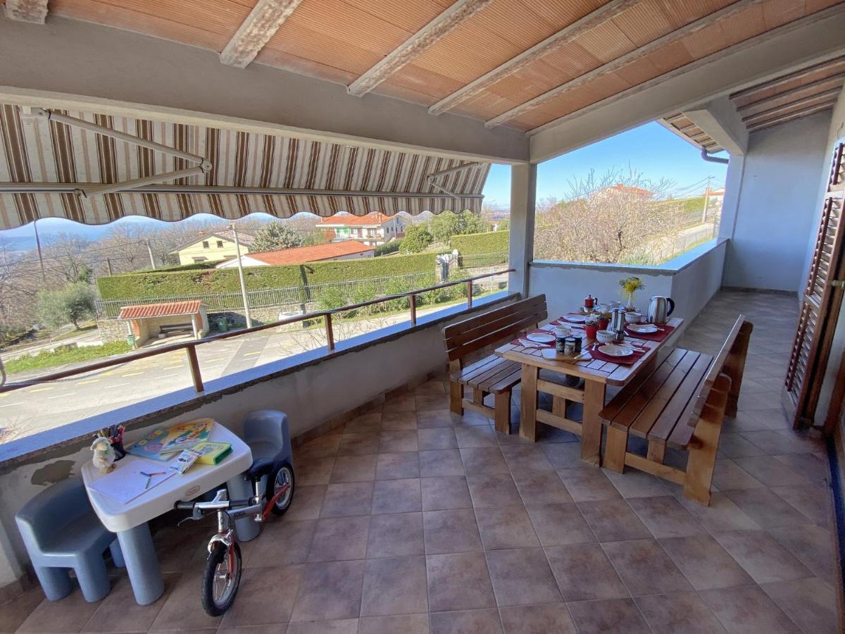 Sea View Istrian Countryside Apartment - Rota Dragonja Eksteriør bilde
